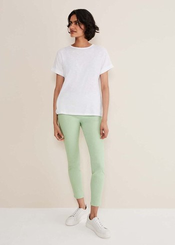 Phase Eight Amina Trousers Green Canada | AYNIUQ-067